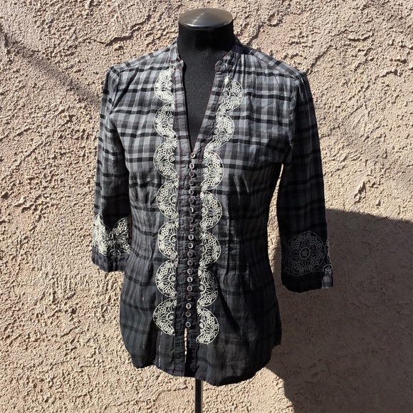 Johnny Was shirt - Picture 8 of 8